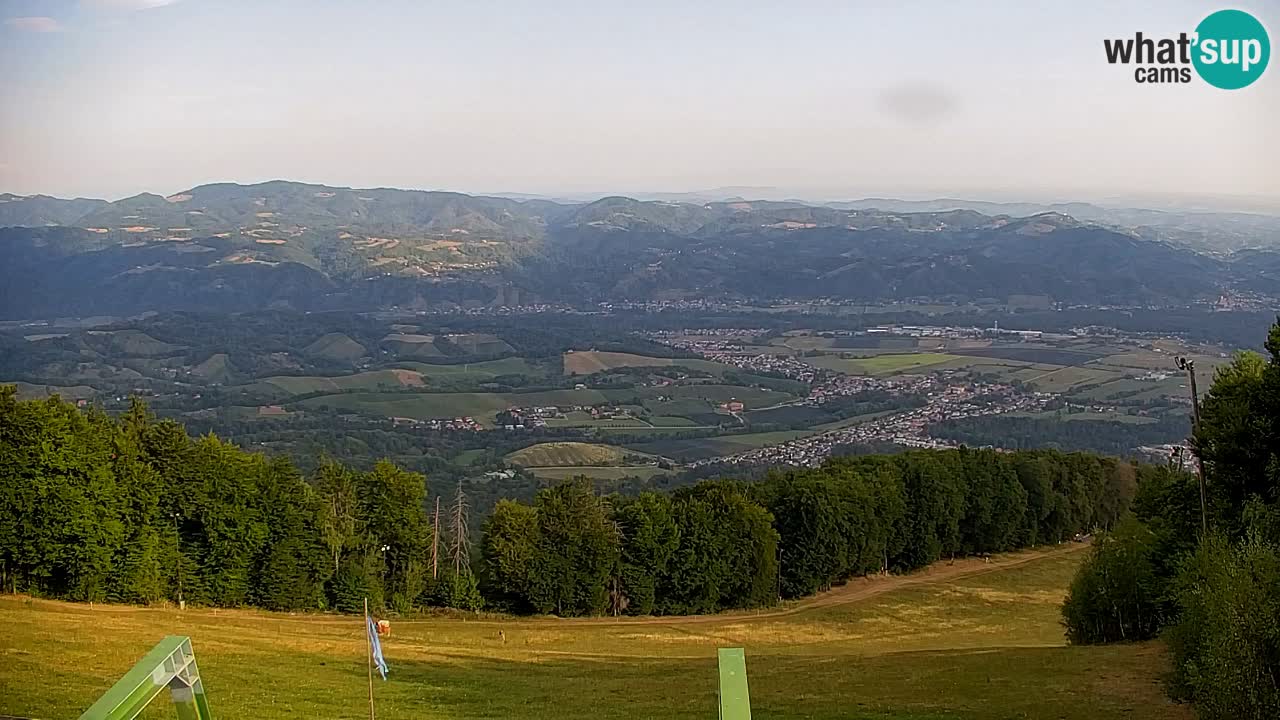 Pohorje spletna kamera | Spodnja postaja Sleme