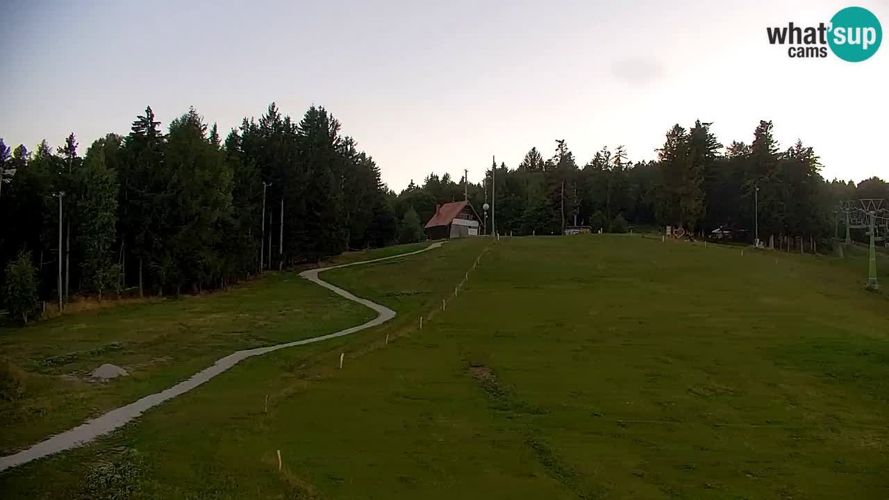 Pohorje spletna kamera | Spodnja postaja Sleme