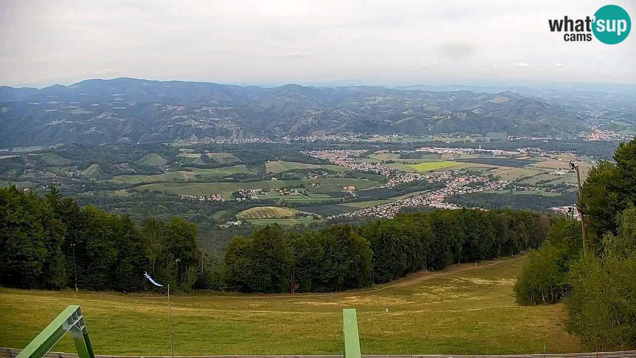 Pohorje spletna kamera | Spodnja postaja Sleme