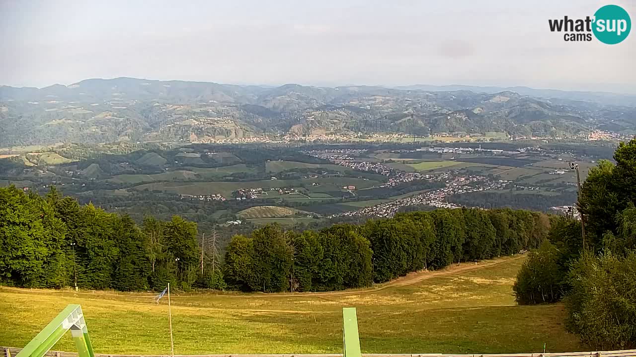 Pohorje webcam | Sleme lower station