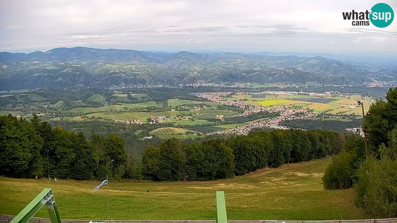 Pohorje spletna kamera | Spodnja postaja Sleme
