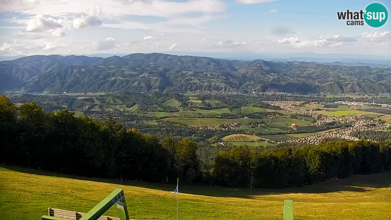 Pohorje spletna kamera | Spodnja postaja Sleme