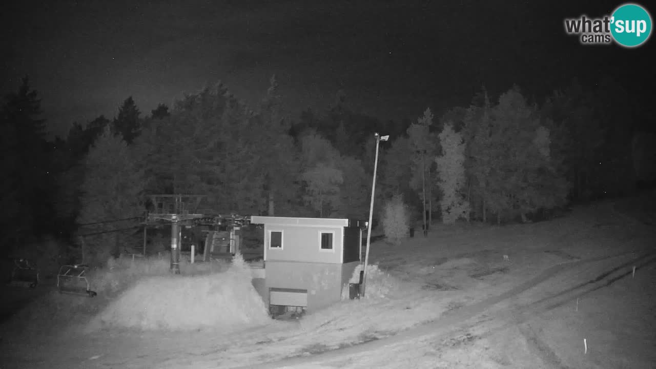 Pohorje spletna kamera | Spodnja postaja Sleme