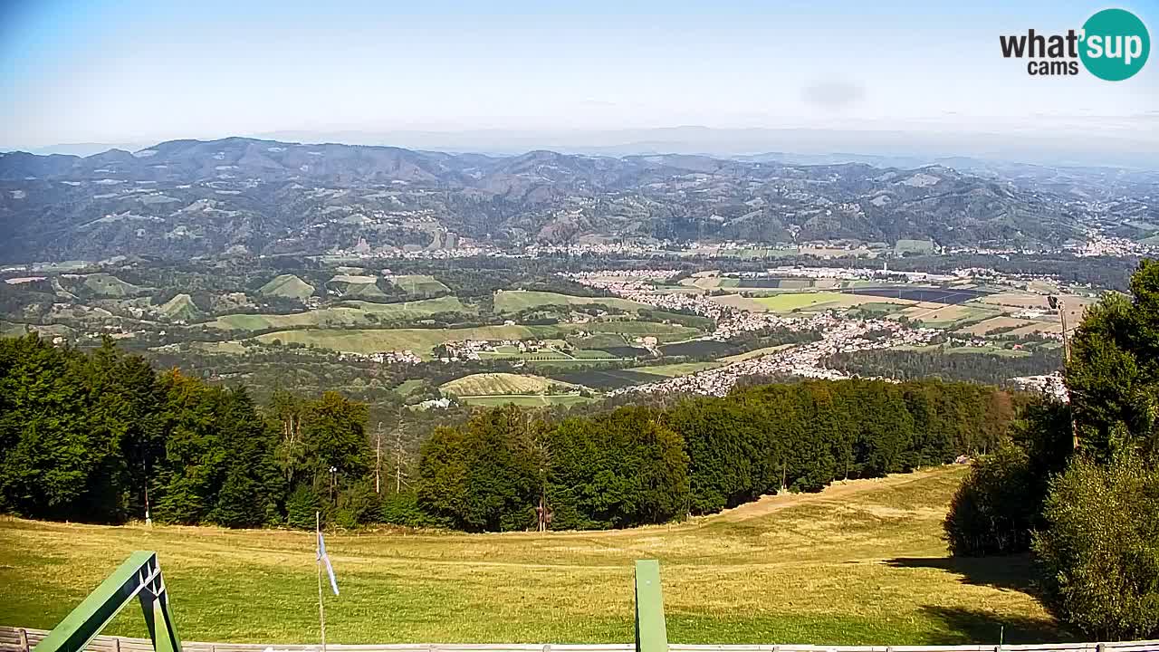 Pohorje spletna kamera | Spodnja postaja Sleme
