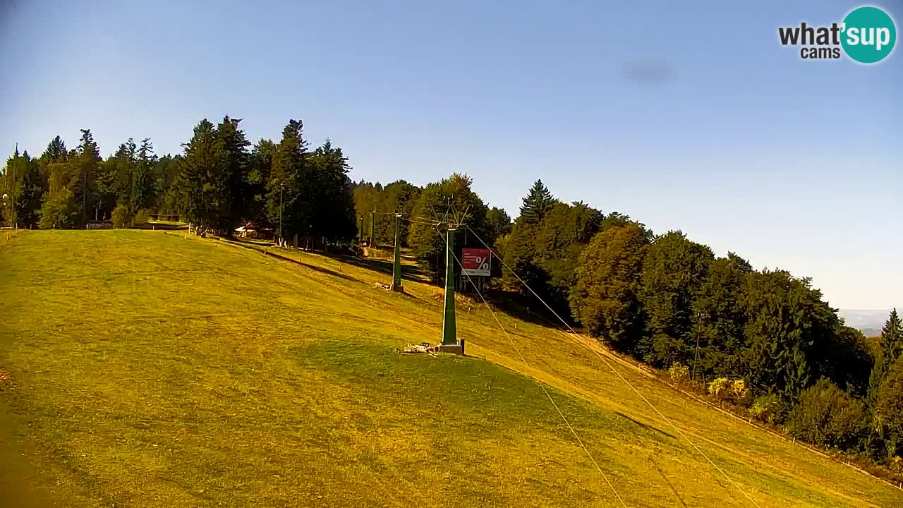 Pohorje spletna kamera | Spodnja postaja Sleme