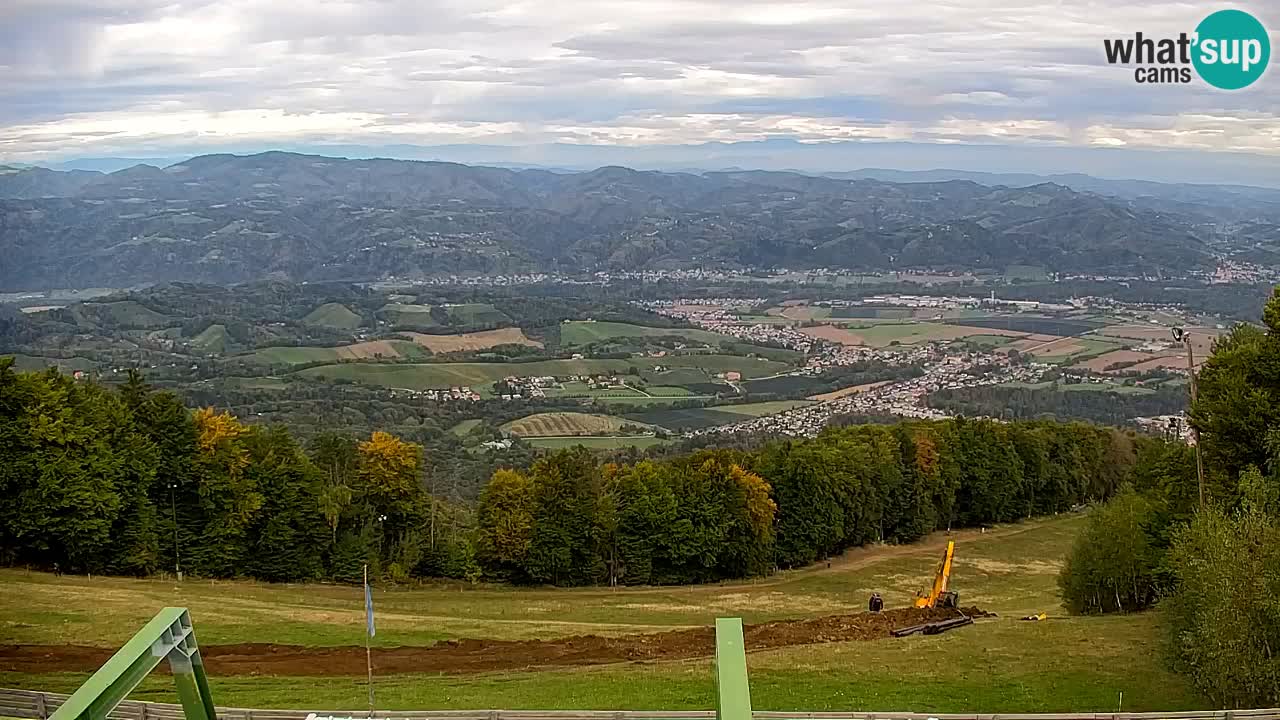 Pohorje webcam | Sleme lower station