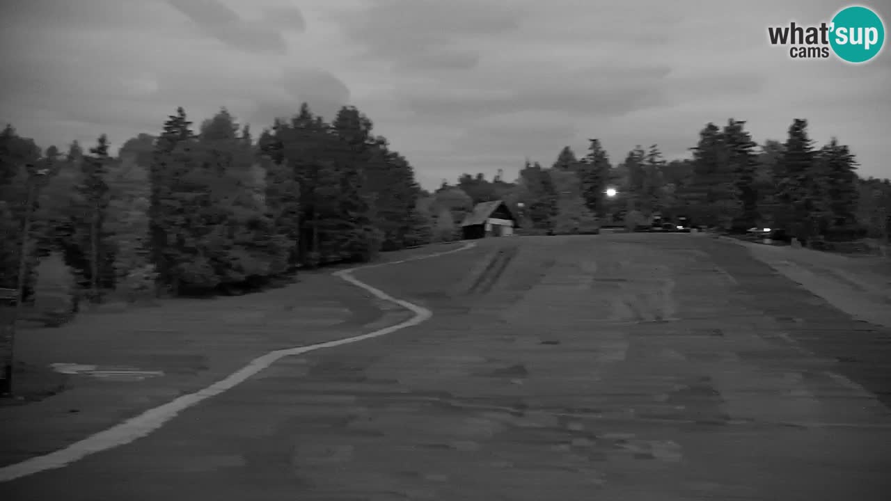 Pohorje spletna kamera | Spodnja postaja Sleme