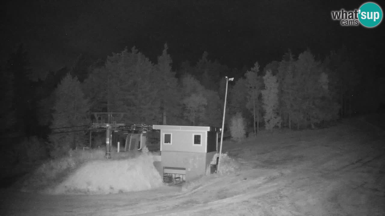 Pohorje spletna kamera | Spodnja postaja Sleme