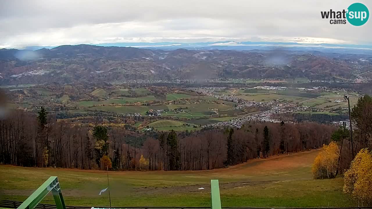 Pohorje spletna kamera | Spodnja postaja Sleme