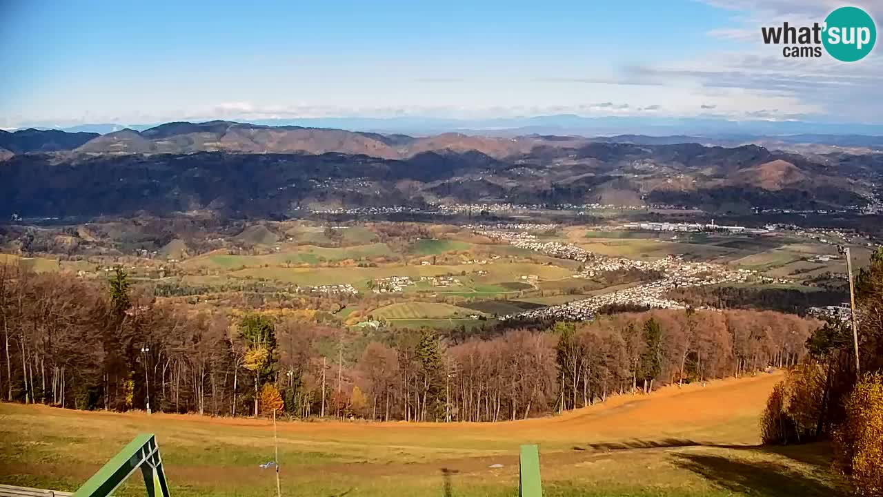 Pohorje spletna kamera | Spodnja postaja Sleme