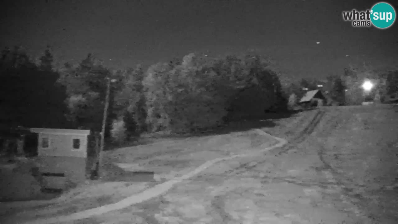 Pohorje spletna kamera | Spodnja postaja Sleme