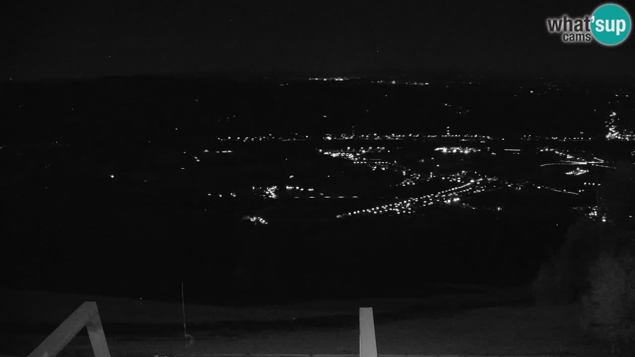 Pohorje spletna kamera | Spodnja postaja Sleme