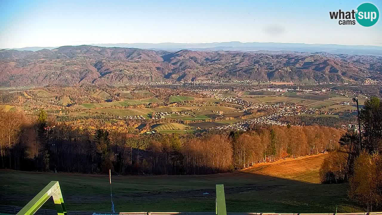 Pohorje spletna kamera | Spodnja postaja Sleme