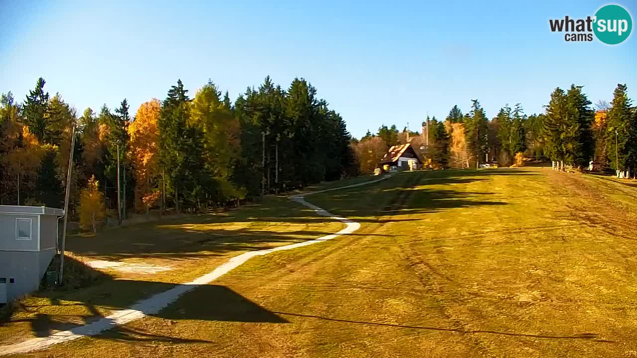 Pohorje webcam | Sleme lower station