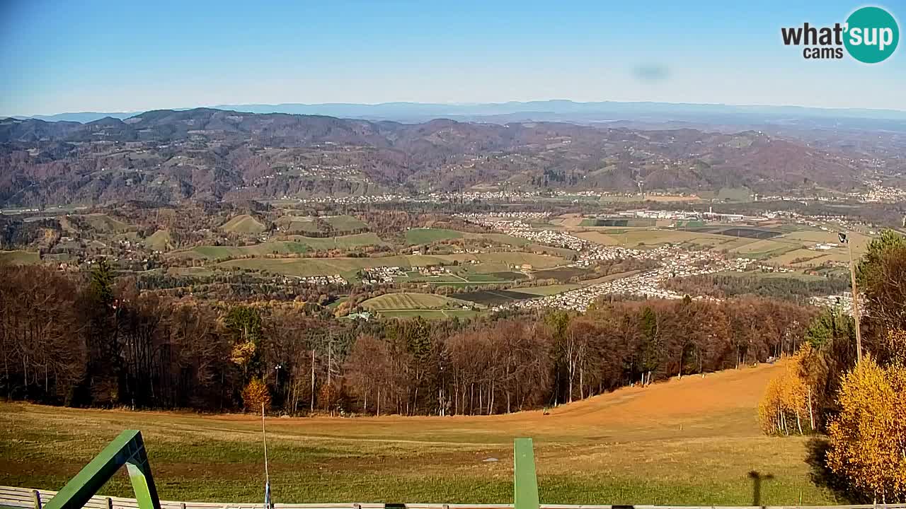 Pohorje spletna kamera | Spodnja postaja Sleme
