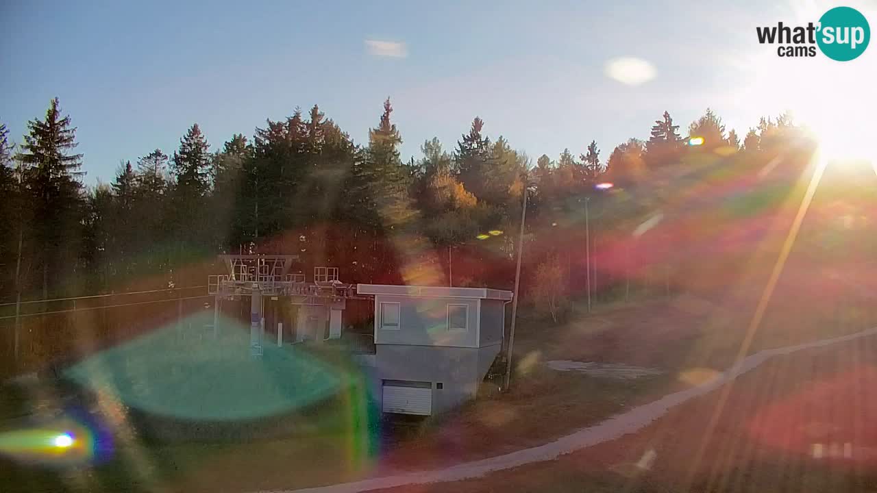 Pohorje spletna kamera | Spodnja postaja Sleme