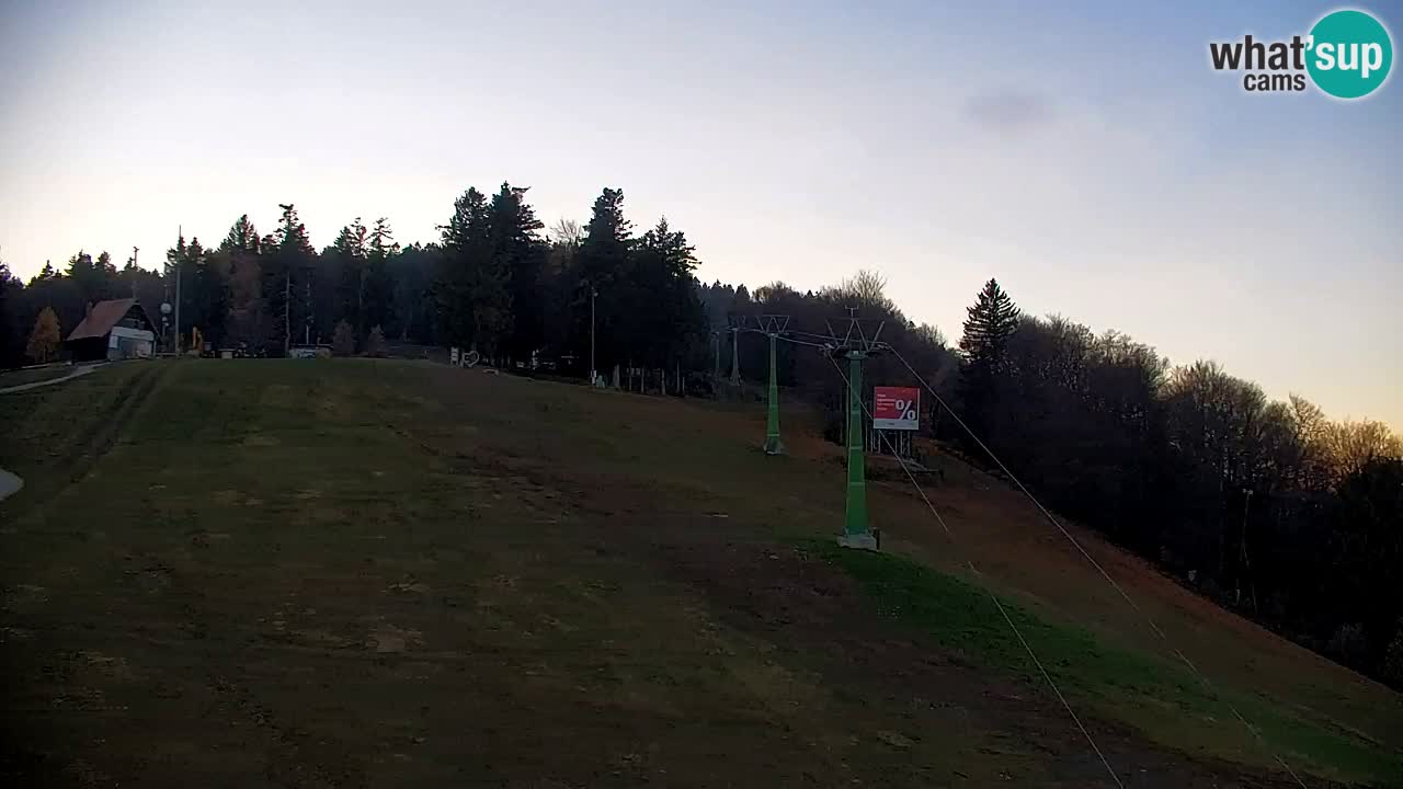 Pohorje spletna kamera | Spodnja postaja Sleme