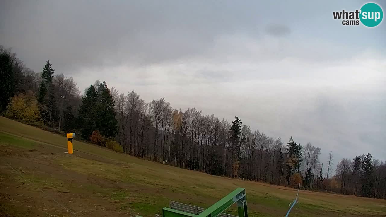 Pohorje spletna kamera | Spodnja postaja Sleme