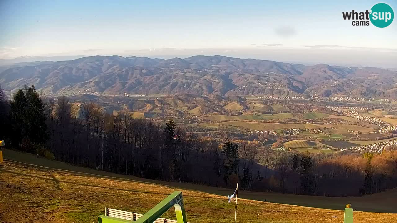 Pohorje spletna kamera | Spodnja postaja Sleme