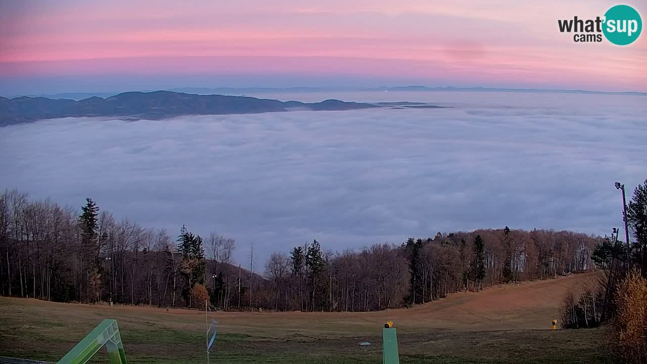Pohorje webcam | Sleme lower station