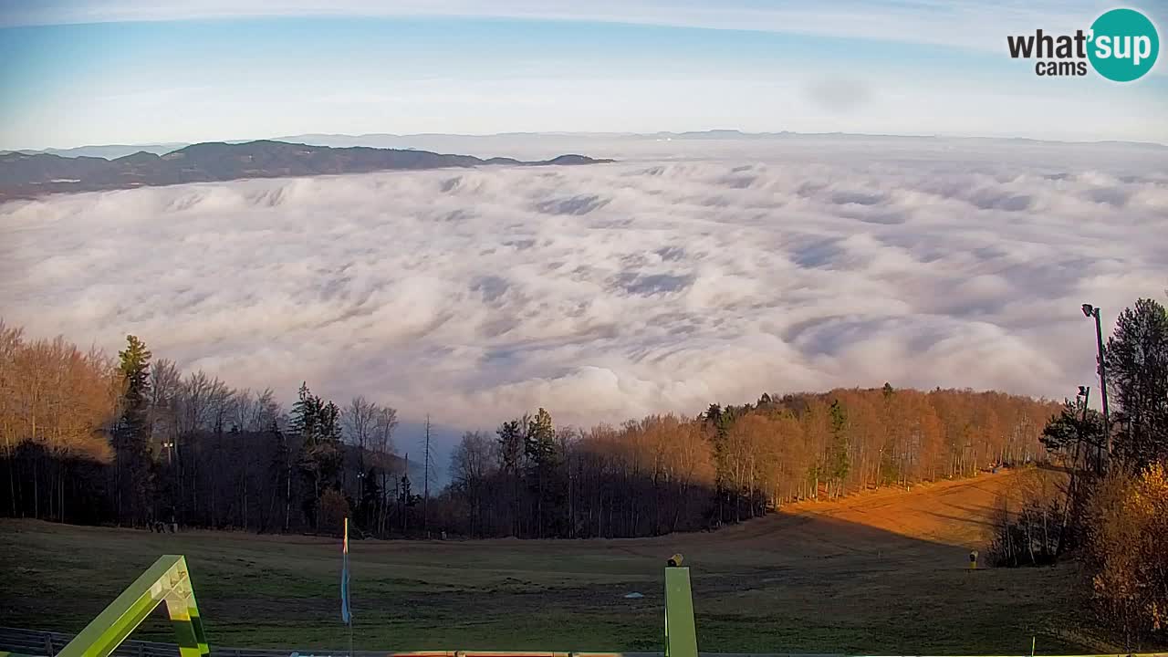 Pohorje webcam | Sleme lower station