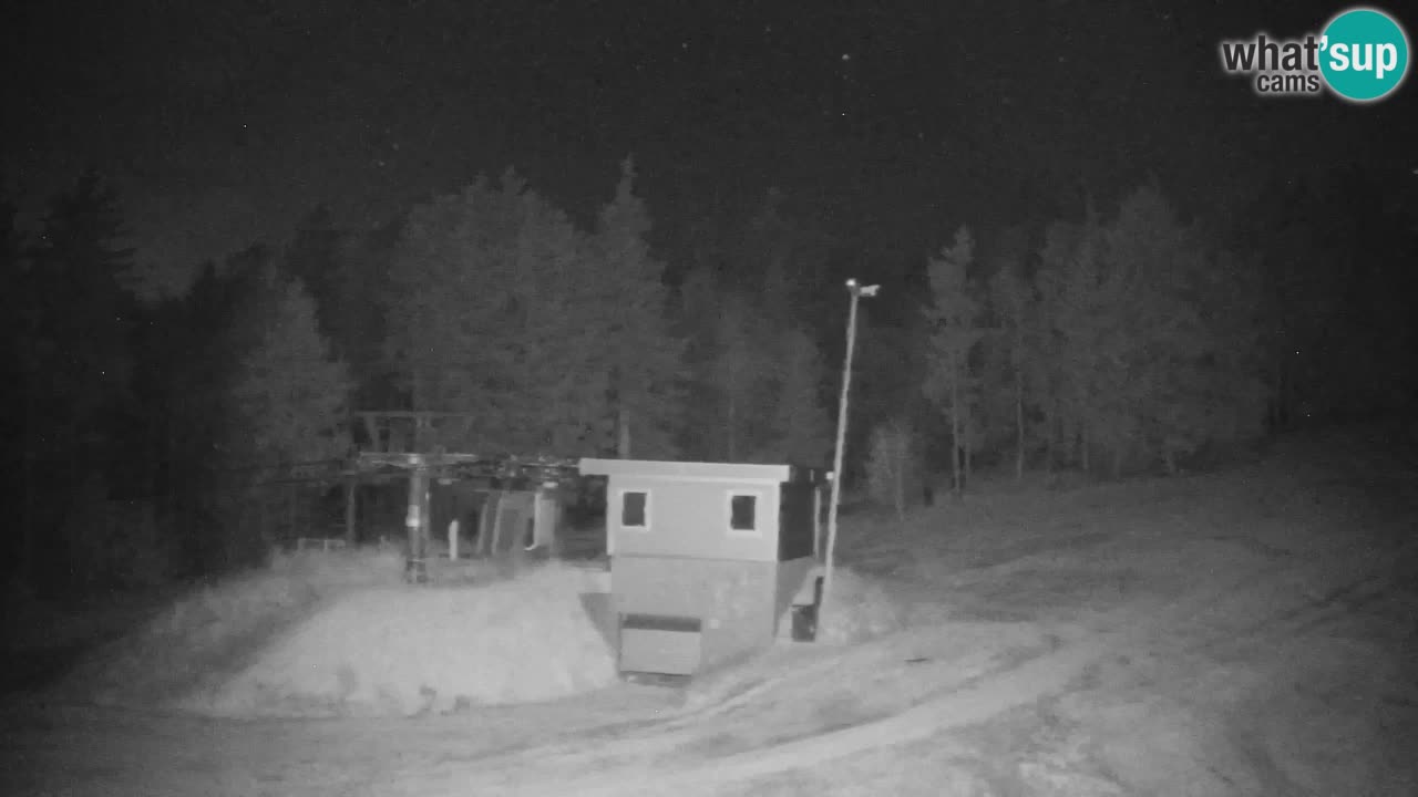 Pohorje spletna kamera | Spodnja postaja Sleme