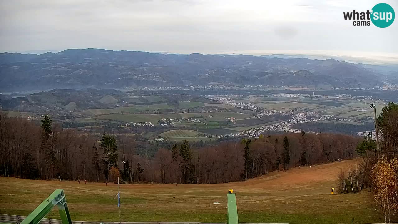 Pohorje spletna kamera | Spodnja postaja Sleme