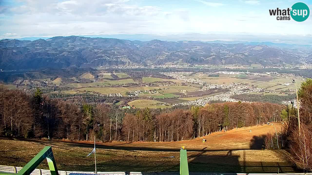 Pohorje webcam | Sleme lower station