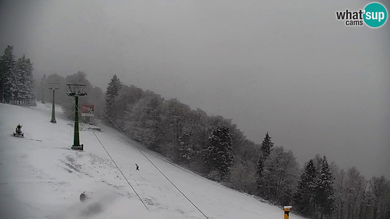 Webcam Pohorje | Station Sleme