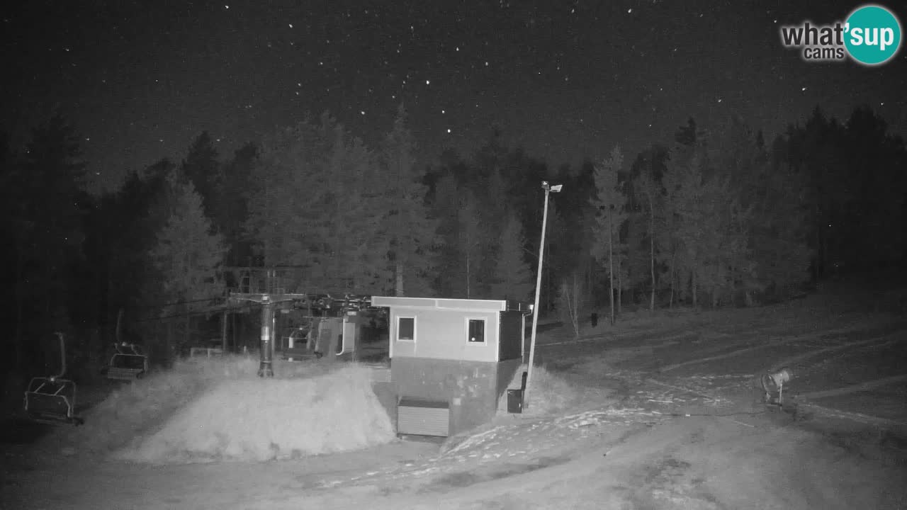 Pohorje spletna kamera | Spodnja postaja Sleme