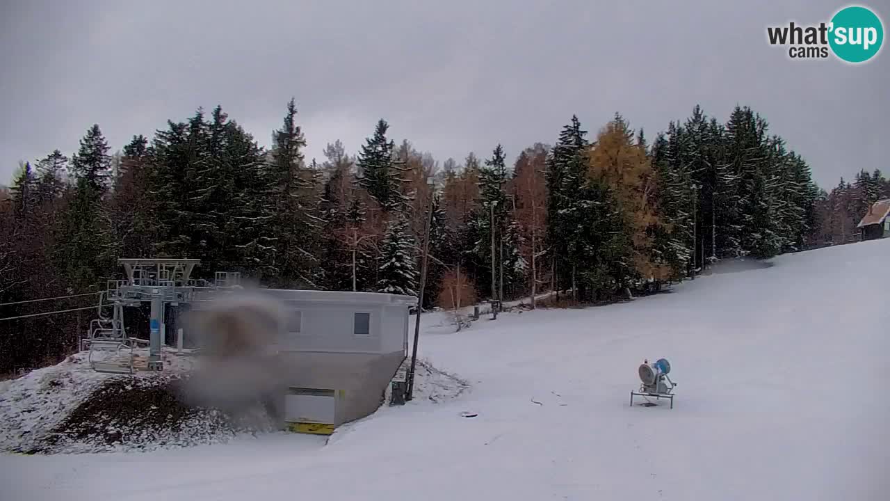 Webcam Pohorje | Station Sleme