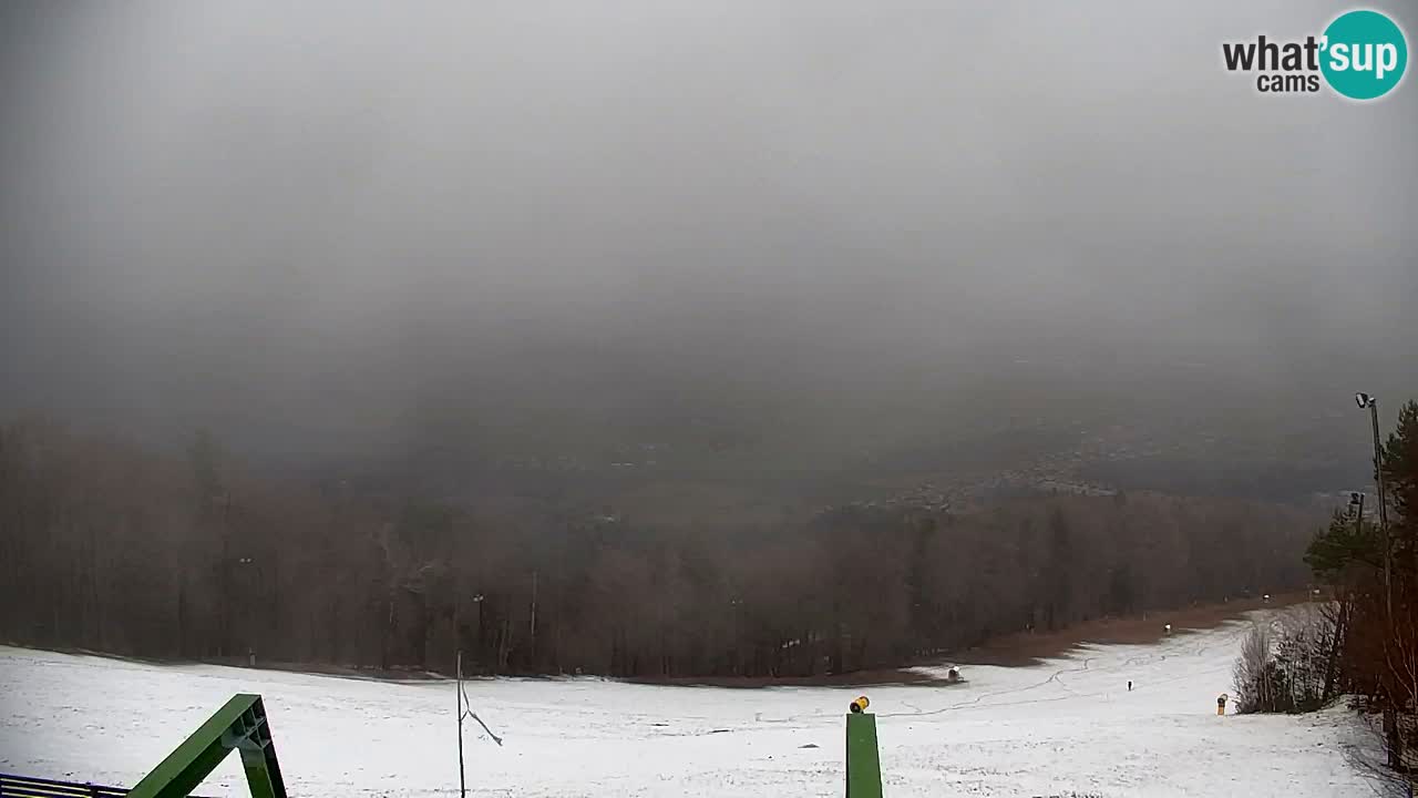 Pohorje spletna kamera | Spodnja postaja Sleme
