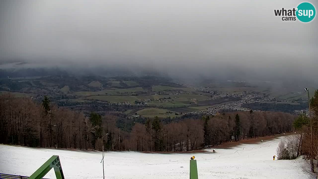 Pohorje spletna kamera | Spodnja postaja Sleme