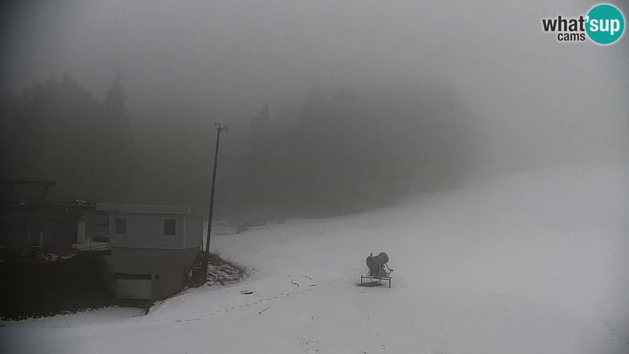 Pohorje spletna kamera | Spodnja postaja Sleme