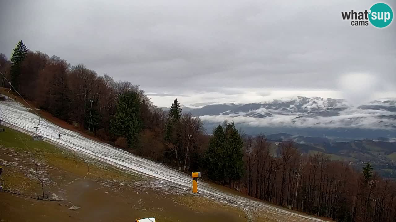Pohorje Webcam | Sleme Talstation
