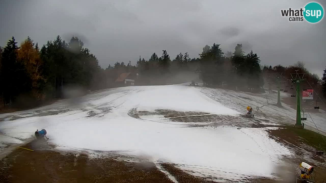 Pohorje webcam | Sleme lower station