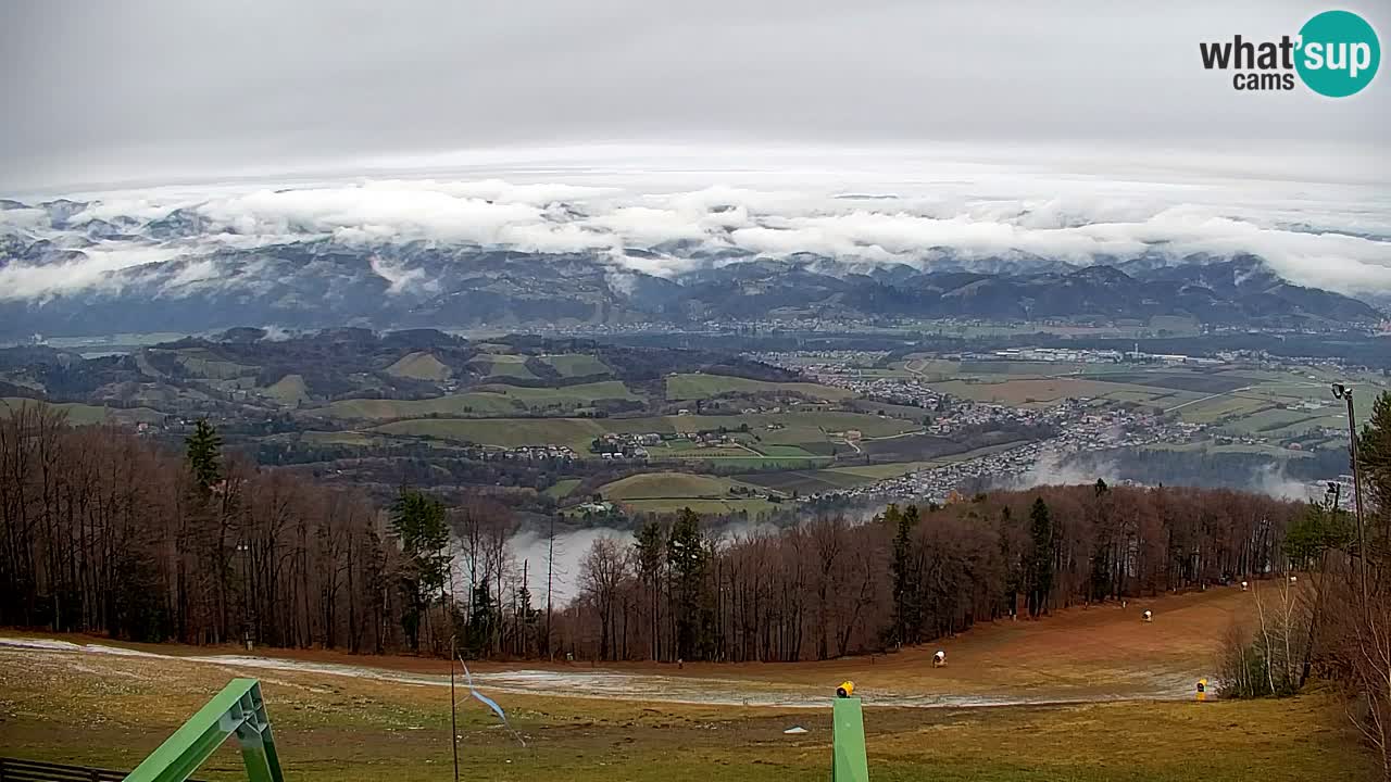 Pohorje webcam | Sleme lower station