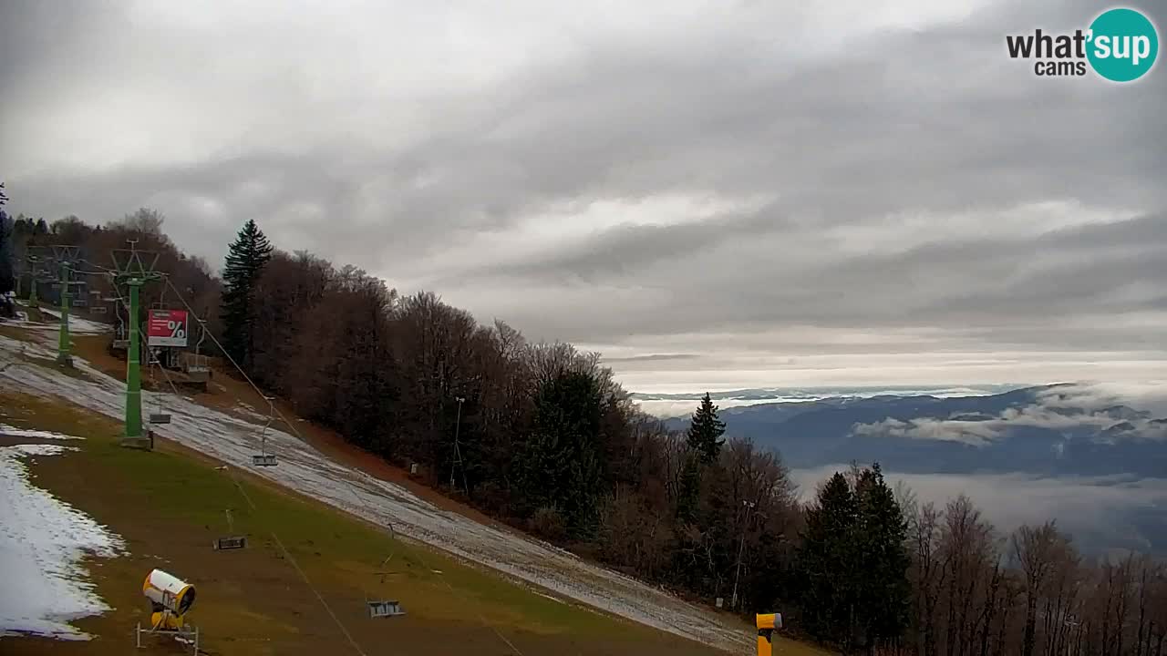 Pohorje webcam | Sleme lower station