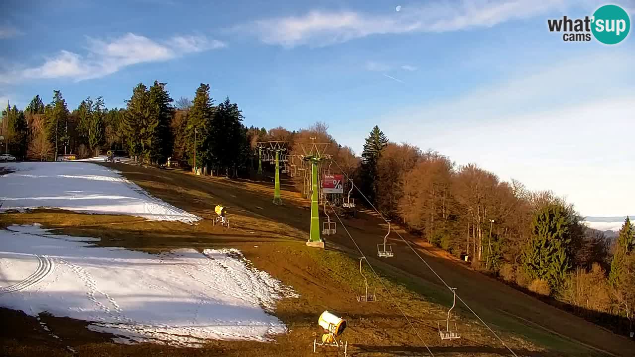 Webcam Pohorje | Estación Inferior de Sleme