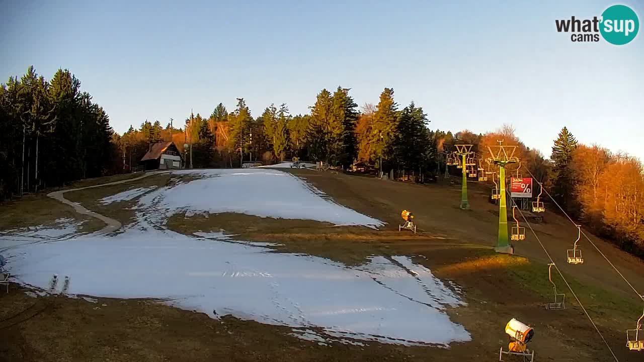 Pohorje webcam | Sleme lower station
