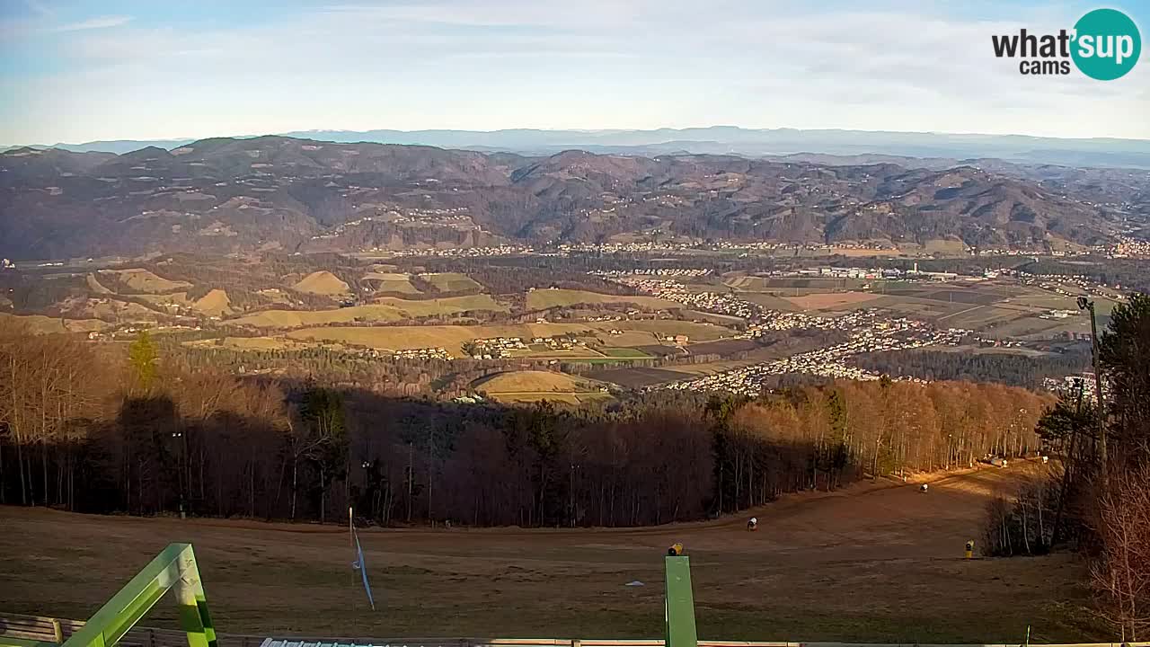 Pohorje spletna kamera | Spodnja postaja Sleme