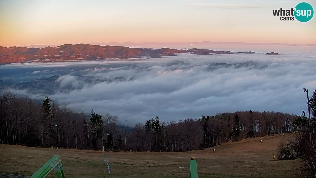 Pohorje webcam | Sleme lower station