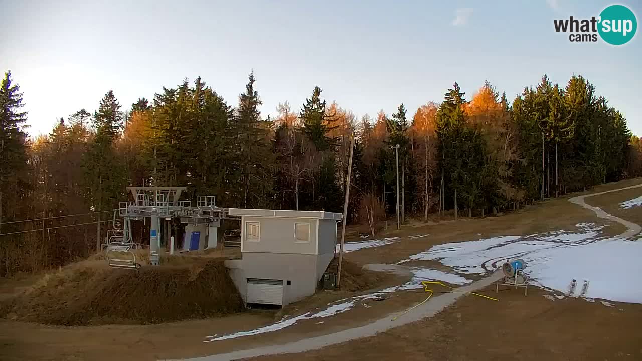 Pohorje webcam | Sleme lower station