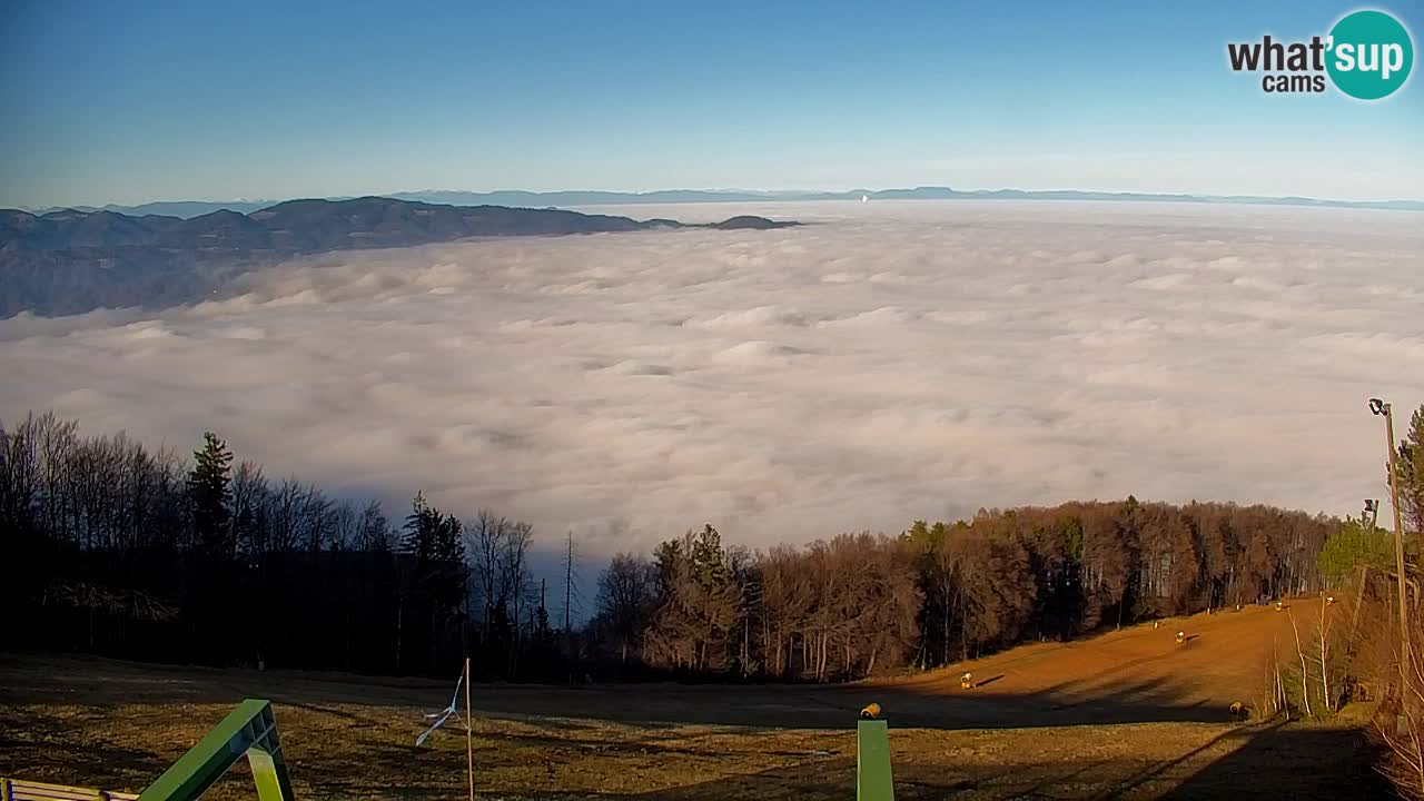 Pohorje webcam | Sleme lower station