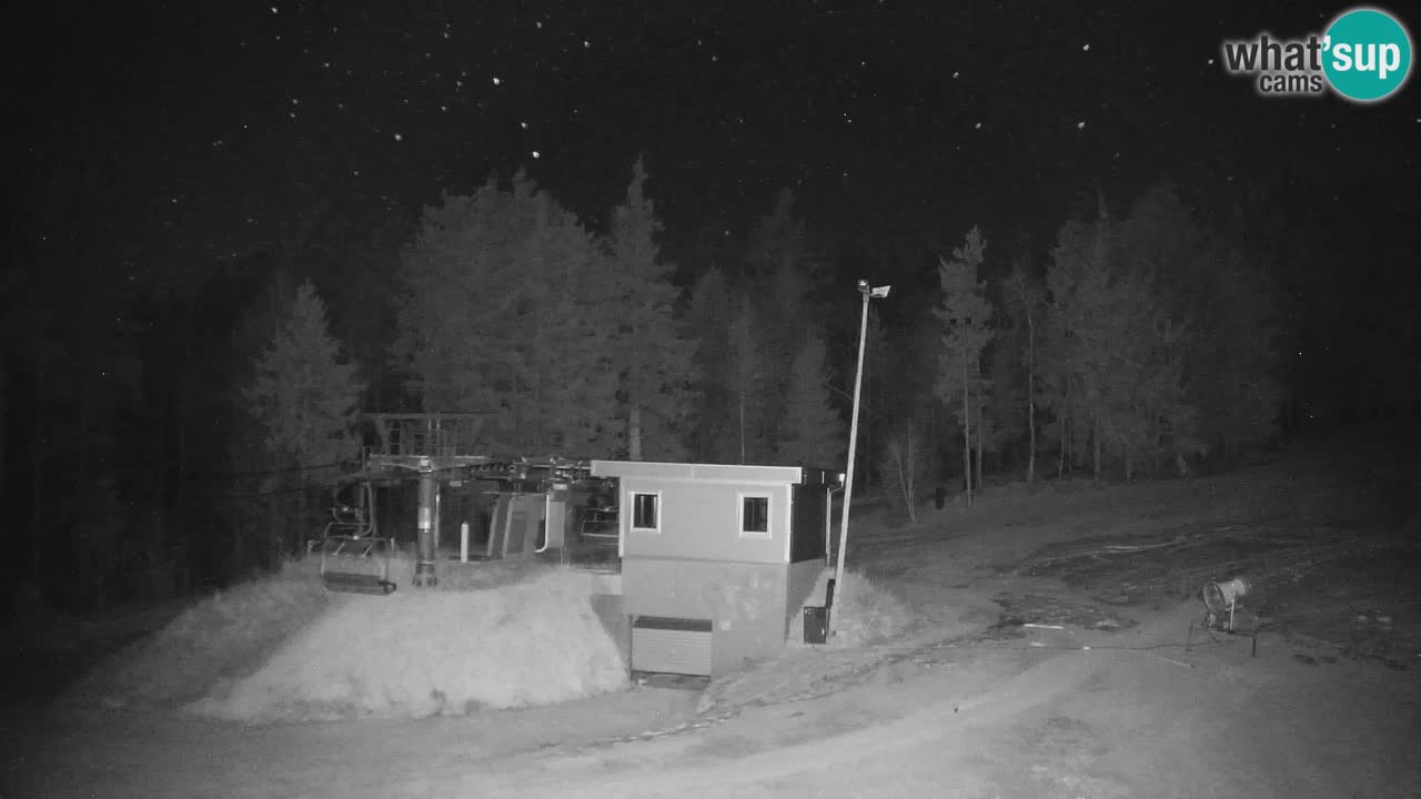 Pohorje spletna kamera | Spodnja postaja Sleme