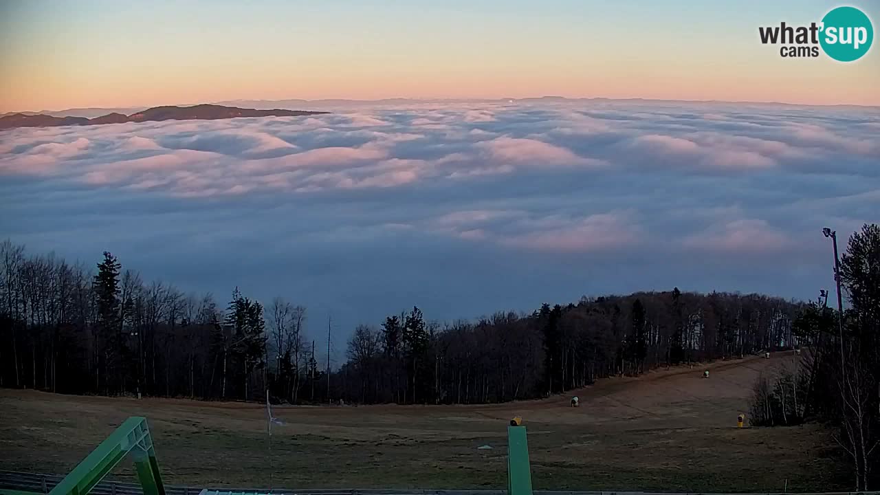 Pohorje webcam | Sleme lower station