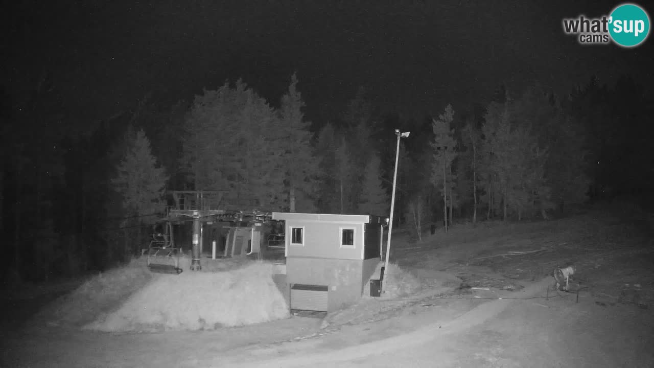 Pohorje spletna kamera | Spodnja postaja Sleme