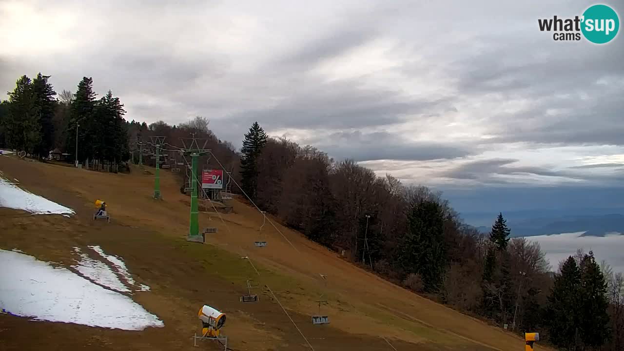 Pohorje webcam | Sleme lower station