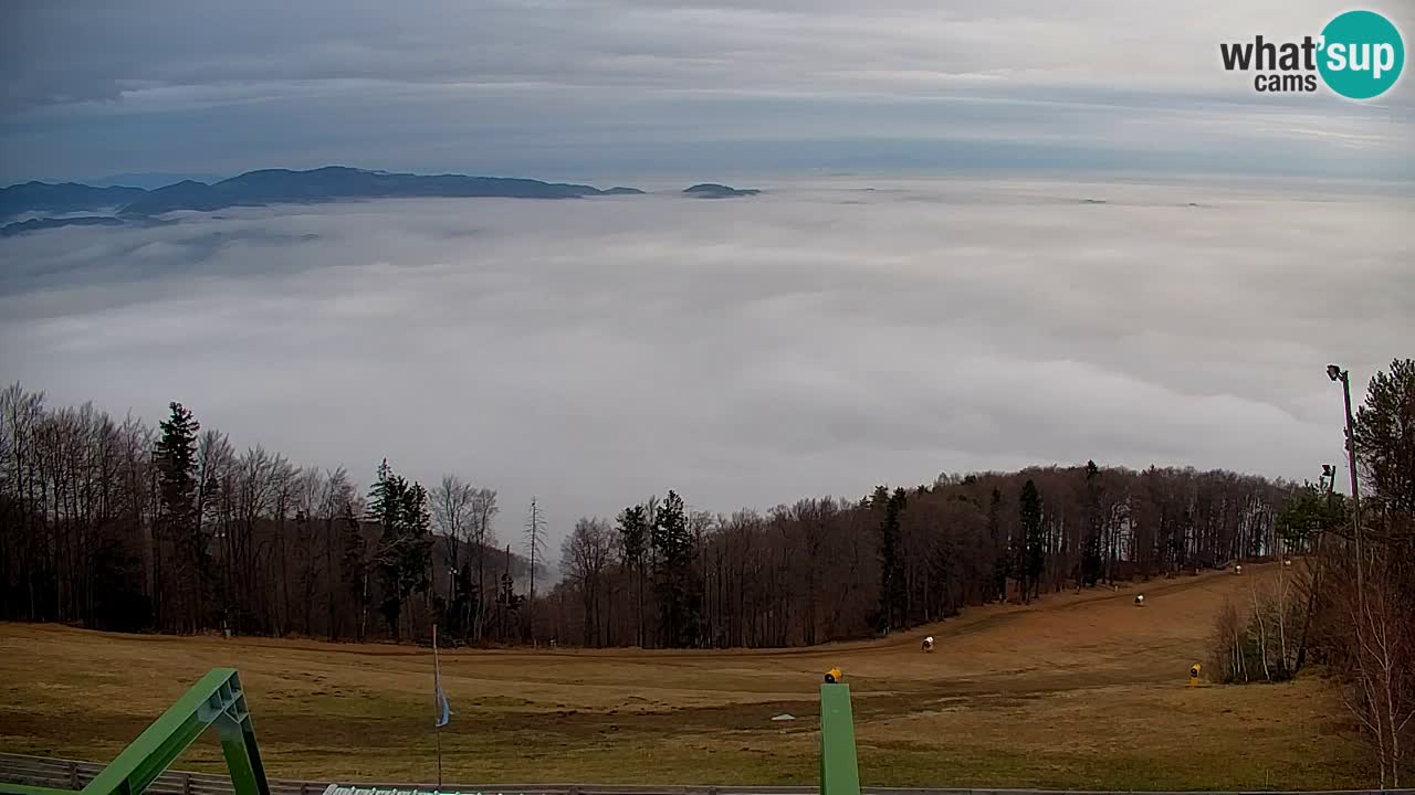 Pohorje webcam | Sleme lower station