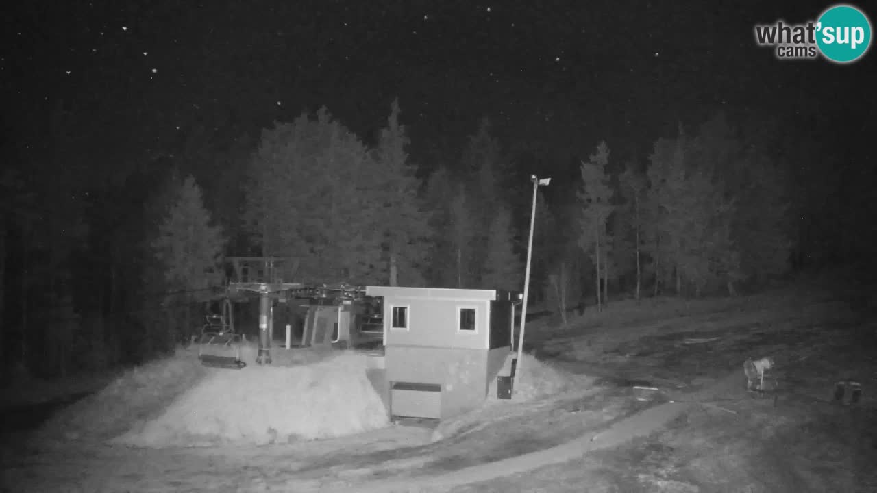 Pohorje spletna kamera | Spodnja postaja Sleme